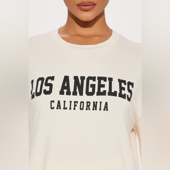 Nwt FashionNova Los Angeles Biker Short Set - Picture 6 of 7